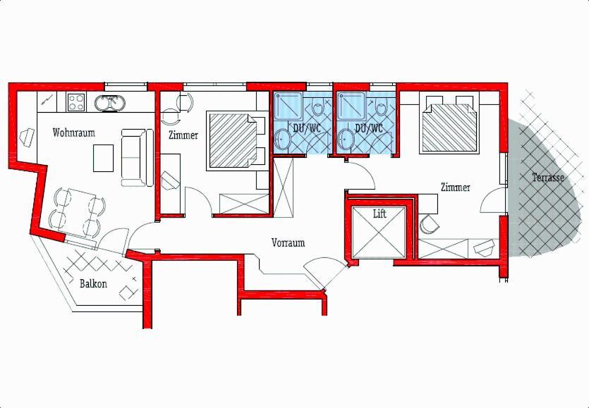 Apart Vita Nova Ischgl Habitación foto